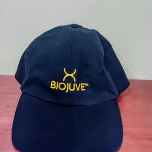Biojuve Black Cap with Yellow Logo
